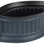 Thumbnail image #1 for JB Prince Matfer M111 8.5NS Pointed Oval Pâté Mold, Nonstick Coated Steel, 8-1/2 x 5-3/4 x 3-1/2 in