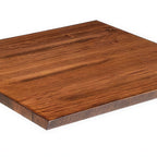 Thumbnail image #1 for JustChair Manufacturing TTSWRE12-3030 Square Solid Beech Table Top, 30 x 30 x 1-1/4 Inch, Rustic Finish