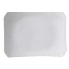 Thumbnail image #1 for Vertex China Ventana AV-R7 China Pedestal Platter, 7" x 5", Rectangular, Rolled Edge Case of 3 Dozen