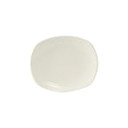 Thumbnail image #1 for Tuxton China Napa AAU-003 Oval Ceramic Plate, 7-1/8" x 6-1/8", Pearl White Case of 2 Dozen