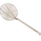 Thumbnail image #1 for Alegacy Foodservice Products 1305 Spiral Wire Skimmer, 5" Round Bowl, Nickel-Plated, Long Hooked Handle Case of 12