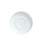 Thumbnail image #1 for Libbey Reflections 911194031 Porcelain Coupe Saucer, 5-7/8" Round, Polished Foot, Aluma White