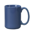 Thumbnail image #1 for International Tableware Cancun 81015-06 13 oz Light Blue Ceramic Coffee Mug with Handle Case of 3 Dozen