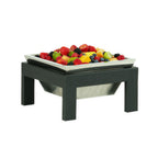 Thumbnail image #1 for Cal-Mil 23130-6-13 Cold Concept Frame, 10"W x 10"D x 6"H, Black Powder-Coated Metal