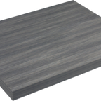 Thumbnail image #1 for ATSMFG ATS AT&S-ATE3060-GY MFG Rectangular Table Top, 60" x 30", 2" Thick, Light Gray Laminate, Self-Edge
