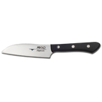 Thumbnail image #1 for JB Prince Mac Y309 4-Inch Santoku Knife, Stamped Smooth Edge, High Carbon Stainless Steel Blade, Wood Handle