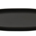 Thumbnail image #2 for Cal-Mil Bali 24403-620-13 Oval Melamine Platter, 20 x 6 x 1.75 in, Black Case of 6