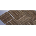 Thumbnail image #1 for Cactus Mat Tire-Tex 29-T Golf Spike-Resistant Carpet Tile, 12" x 12", 3/8" Thick, Gray, Rubber Backing