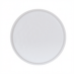 Thumbnail image #2 for Cal-Mil Carmel 24120-8-15 8" Round Flat White Melamine Plate Case of 6