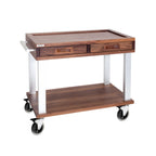 Thumbnail image #1 for Global Tableware Collective Ze Pe Furniture ZEPE30531400 Service Cart, Nature, Mixed Materials