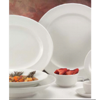 Thumbnail image #2 for Libbey Basics BW-1130 Round Porcelain Soup Bowl, 12 oz, 9-1/4" Diameter