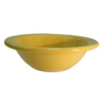Thumbnail image #1 for CAC China Las Vegas LV-10-Y Yellow Ceramic Grapefruit Bowl, 13 oz, 6-5/8" Diameter Case of 3 Dozen
