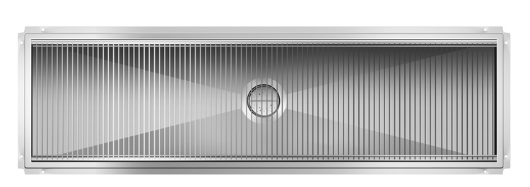 Product image #2 for KoolMore Commercial Floor Trough Drain with 4 Subway-Style Grates