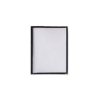 Thumbnail image #1 for Alegacy Foodservice Products 79901 Single-Fold Protective Menu Cover, 9-1/4" x 12" Case of 25