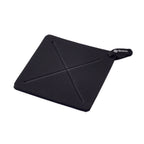 Thumbnail image #1 for Browne USA Foodservice KitchenGrips 5442002 Square Neoprene Hot Pad, Black, 7 x 7 in, 1/4 in Thick