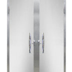 Thumbnail image #2 for Continental Refrigerator Designer Slim Line D2RSEN Two-Section Reach-In Refrigerator, Solid Narrow Doors, Top-Mounted Self-Contained Refrigeration