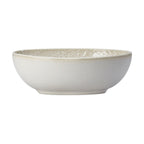 Thumbnail image #1 for 1880 Hospitality Knit by Oneida® L6800000753 Porcelain Oval Bowl, 3 oz, 4-1/4", Woven Surface, Reactive Glaze, Tea-Stained Edge Case of 6 Dozen