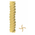 Thumbnail image #1 for Arcobaleno Pasta Equipment AEX18 & AEX20#222 Fusilli Pasta Extruder Die, 9mm, 4P, Bronze
