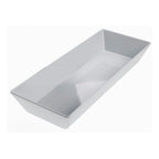 Thumbnail image #1 for Tableware Solutions USA Leone T8403 Rectangular Melamine Baking Dish, 10 x 14 x 3 in, White