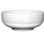 Thumbnail image #1 for International Tableware Dresden DR-15 Footed Porcelain Oatmeal Bowl, 18 oz, 5-1/2 in Round, Bright White Case of 2 Dozen