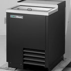 Thumbnail image #2 for True Mfg. - General Foodservice T-24-GC-HC 24.5-Inch Countertop Deep Well Glass and Plate Chiller/Froster, Sliding Lid, Auto Defrost
