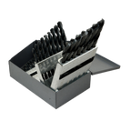 Thumbnail image #1 for AllPoints Foodservice Parts & Supplies 1421077 29-Piece High-Speed Steel Drill Bit Set, 1/16–1/2 in by 64ths, Jobber Length