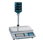 Thumbnail image #1 for Penn Scale CAS AP1-15 Digital Price Computing Scale, 15 lb x 0.005 lb, Stainless Steel Platform