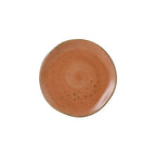 Thumbnail image #1 for Tuxton China Artisan Geode GGC-002 6-1/2" Round Porcelain Plate, Coral Case of 2 Dozen