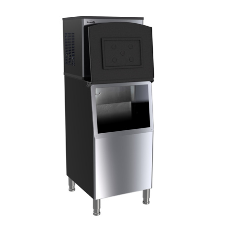 Product image #7 for KoolMore CIM-315 25-Inch Wide Freestanding Air-Cooled Commercial Ice Maker with 200 lb Storage Bin, 315 lb/24 Hr Production