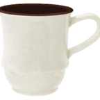 Thumbnail image #1 for G.E.T. Ultraware TM-1208-U . . 8 oz Two-Tone SAN Plastic Mug, Stackable Dozen Case of 2 Dozen