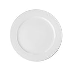 Thumbnail image #1 for Global Tableware Collective G. Benedikt GBEXL21271 Round Porcelain Plate, 10-5/8" Diameter, Flat Edge, White