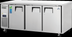 Thumbnail image #5 for Everest Refrigeration ETR3 Three-Section Undercounter/Worktop Refrigerator with Stainless Steel Worktop, Solid Locking Doors, 22 Cu. Ft.