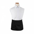 Thumbnail image #1 for Chef Revival 3PWACBK Black Polyester Waist Apron, 25" W x 11" L, 3 Pockets with Pen Pocket Case of 24