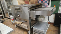 [USED] Pizza Group Electric Stone Conveyor Pizza Oven, 24-Inch Belt, Ventless Floor Model