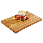 Thumbnail image #1 for Libbey APS Germany - Olive APS 00871 Oval Olive Wood Serving Board, 11-7/8 x 8 x 3/4 in