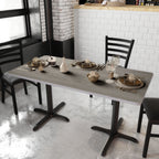 Thumbnail image #2 for Flash Furniture XU-WHGY-3060-GG Reversible Rectangular Laminate Table Top, 30 x 60 in, White/Gray