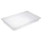Thumbnail image #1 for CAC China PCFP-F2 Full-Size Clear Polycarbonate Food Pan, 2-1/2" Deep Case of 12