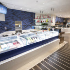 Thumbnail image #1 for Oscartek Rosa Pro ROSA PRO G1650 Gelato/Ice Cream Display Case, 65", Straight Glass, Self-Contained, 18 x 5 L Pan Capacity