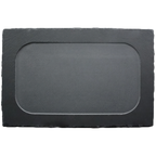 Thumbnail image #1 for Vertex China Slate S-E28 Rectangular Slate Serving Board, Engraved, 15-3/4" x 12"