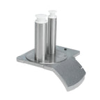 Thumbnail image #2 for Sammic 1050124 Long Vegetable Prep Attachment with Two Tube Inlets and Pushers, Stainless Steel