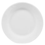 Thumbnail image #1 for CAC China Hampton H-7 Round Porcelain Plate, 7-1/2" Diameter, Super White Case of 3 Dozen