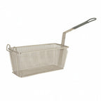 Thumbnail image #1 for Libertyware DFB13 Rectangular Deep Fryer Basket, 13-1/4" x 5-3/4" x 5-5/8", Hanging Hook, PVC-Coated Handle Case of 12