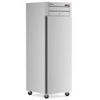 Thumbnail image #1 for USR Brands Coldline C-1FF-TM 1-Section Reach-In Freezer, 21.68 cu. ft., Solid Hinged Door, Top-Mounted Self-Contained, Stainless Steel