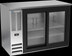Thumbnail image #2 for Beverage-Air 48-Inch Shallow Depth Back Bar Refrigerator with 2 Sliding Glass Doors, 12.56 Cu. Ft., Stainless Steel