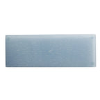 Thumbnail image #1 for Steelite International My Glass Studio GS196671 Footed Rectangular Glass Serving Board, 19.75 x 7.125 x 0.875 in, Dusk Blue Cream