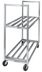 Thumbnail image #6 for Aluminum Banquet Utility Cart / Cooler Box Transport Truck with 2 Shelves