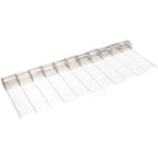 Thumbnail image #1 for AllPoints Foodservice Parts & Supplies 262570 Stainless Steel Conveyor Chain, 12 in L x 32 in W