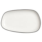 Thumbnail image #1 for Steelite International Steelite Performance, Asteria 12060641 Oval Alumina Vitrified Tray, Asteria, 11.5" x 6.75" x 1"