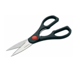 Thumbnail image #1 for Matfer Bourgeat 120802 Kitchen Shears, 8-1/2", Ambidextrous, Black ABS Handle, Stainless Steel Blades