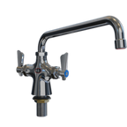 Thumbnail image #1 for NBR Equipment P2D1S14 Single-Hole Deck-Mount Pantry Faucet with 14" Swing Spout, Ceramic Valves and Low-Lead Construction